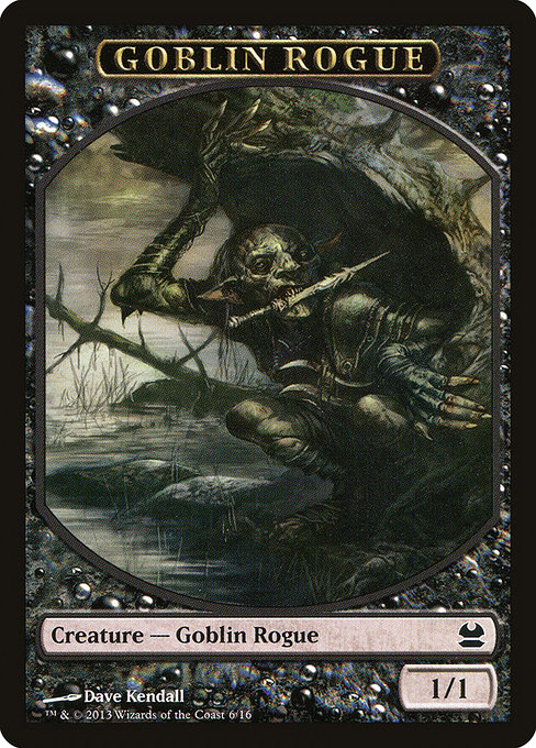 (MMA-Token)Goblin Rogue Token/ゴブリン・ならず者トークン 【No.0006】