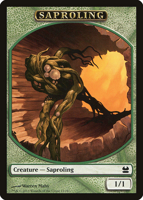 (MMA-Token)Saproling Token/苗木トークン 【No.0012】