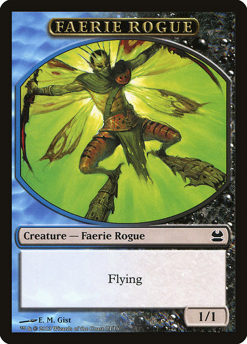 (MMA-Token)Faerie Rogue Token/フェアリー・ならず者トークン 【No.0014】