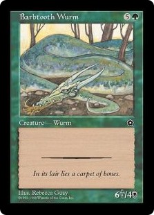 (PO2-CG)Barbtooth Wurm/棘状歯のワーム