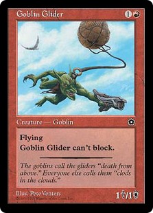 (PO2-CR)Goblin Glider/ゴブリンの滑空者