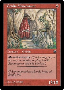 (PO2-CR)Goblin Mountaineer/ゴブリンの山岳民