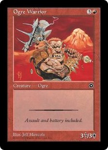 (PO2-CR)Ogre Warrior/オーガの戦士