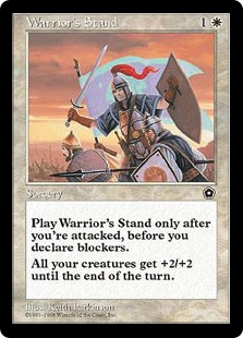 (PO2-UW)Warrior's Stand/戦士の抵抗
