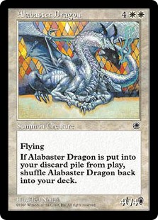 (POR-RW)Alabaster Dragon/純白のドラゴン