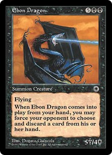 (POR-RB)Ebon Dragon/漆黒のドラゴン