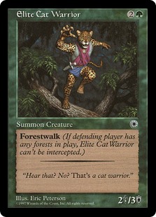 (POR-CG)Elite Cat Warrior/猫族の精鋭戦士