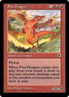 (POR-RR)Fire Dragon/炎のドラゴン
