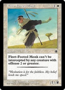 (POR-CW)Fleet-Footed Monk/俊足の修道士