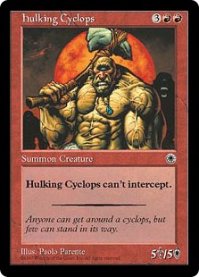 (POR-UR)Hulking Cyclops/巨体のサイクロプス