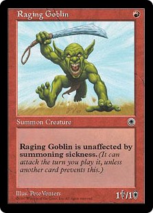 (POR-CR)Raging Goblin/怒り狂うゴブリン