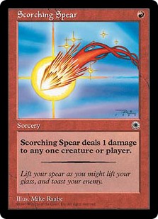 (POR-CR)Scorching Spear/焦熱の槍