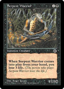 (POR-CB)Serpent Warrior/蛇人間の戦士