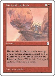 (PTK-UR)Rockslide Ambush/落石の待ち伏せ