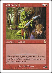 (S99-RR)Goblin Hero/ゴブリンの勇士