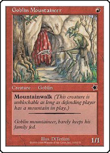 (S99-CR)Goblin Mountaineer/ゴブリンの山岳民