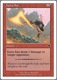 (S99-CR)Lava Axe/溶岩の斧