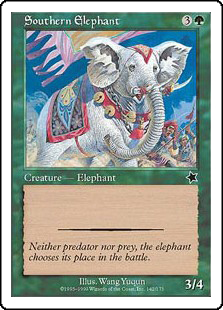 (S99-CG)Southern Elephant/南蛮の象