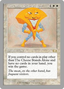 (UGL-RW)The Cheese Stands Alone