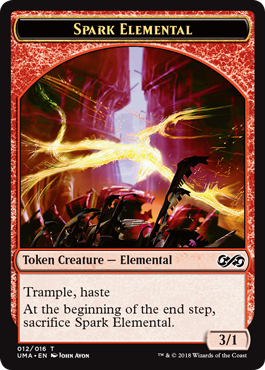 (UMA-Token)Spark Elemental Token/火花の精霊トークン