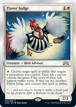 (UND-RW)Flavor Judge