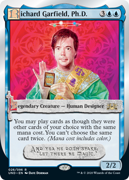 (UND-RU)Richard Garfield, Ph.D.