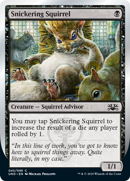 (UND-CB)Snickering Squirrel
