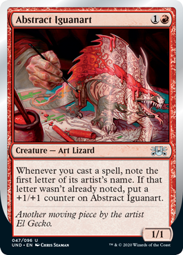 (UND-UR)Abstract Iguanart