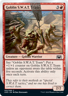 (UND-CR)Goblin S.W.A.T. Team