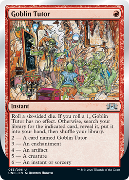 (UND-UR)Goblin Tutor