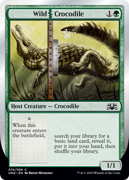 (UND-CG)Wild Crocodile