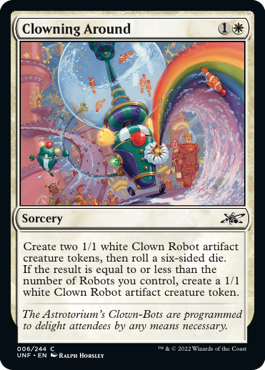 【Foil】(UNF-CW)Clowning Around