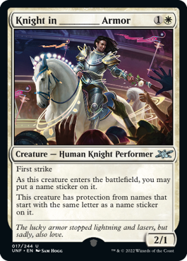 (UNF-UW)Knight in _____ Armor