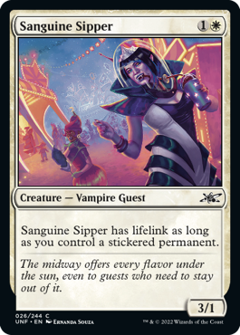 【Foil】(UNF-CW)Sanguine Sipper