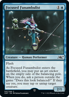 【Foil】(UNF-CU)Focused Funambulist