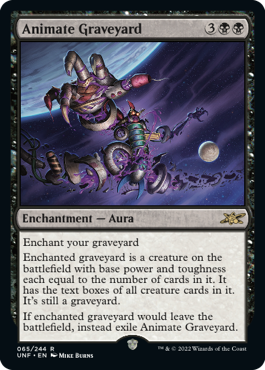 【Foil】(UNF-RB)Animate Graveyard