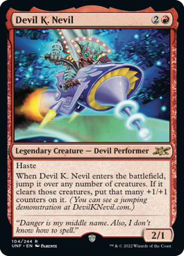 【Foil】(UNF-RR)Devil K. Nevil