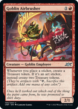 【Foil】(UNF-UR)Goblin Airbrusher