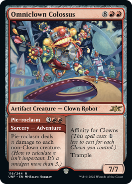 【Foil】(UNF-RR)Omniclown Colossus