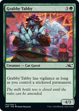 (UNF-CG)Grabby Tabby