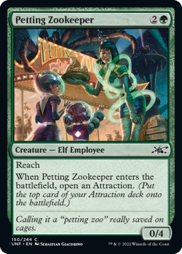 【Foil】(UNF-CG)Petting Zookeeper