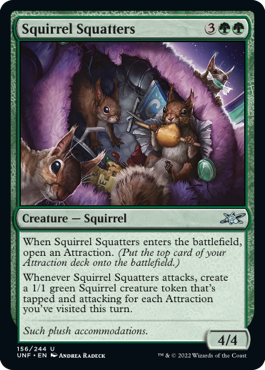 【Foil】(UNF-UG)Squirrel Squatters