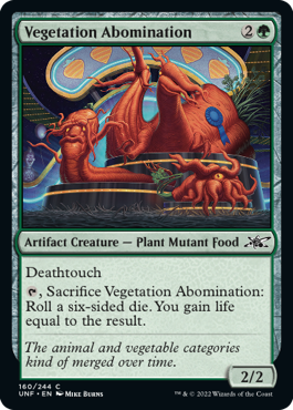 【Foil】(UNF-CG)Vegetation Abomination