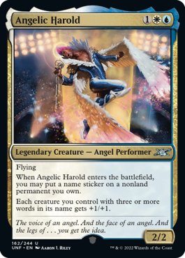 【Foil】(UNF-UM)Angelic Harold