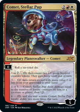 【Foil】(UNF-MM)Comet, Stellar Pup