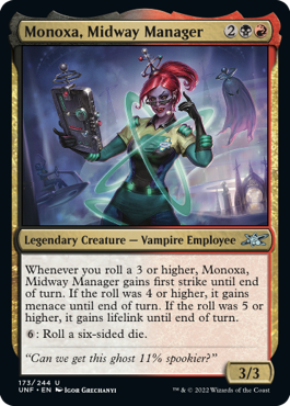 【Foil】(UNF-UM)Monoxa, Midway Manager