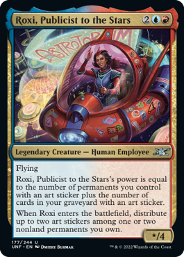 【Foil】(UNF-UM)Roxi, Publicist to the Stars