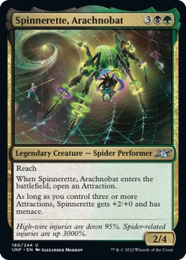 (UNF-UM)Spinnerette, Arachnobat