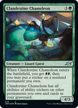 【ギャラクシー・フォイル】(UNF-UG)Clandestine Chameleon