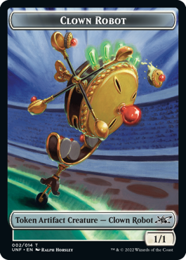 (UNF-token)Clown Robot Token【No.002】